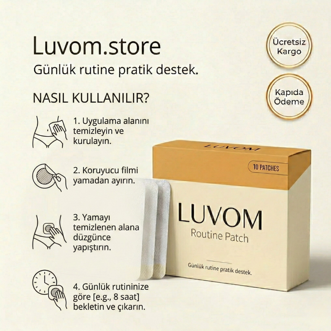 "Luvom Store" Göbek Yağı Eritme Bandı