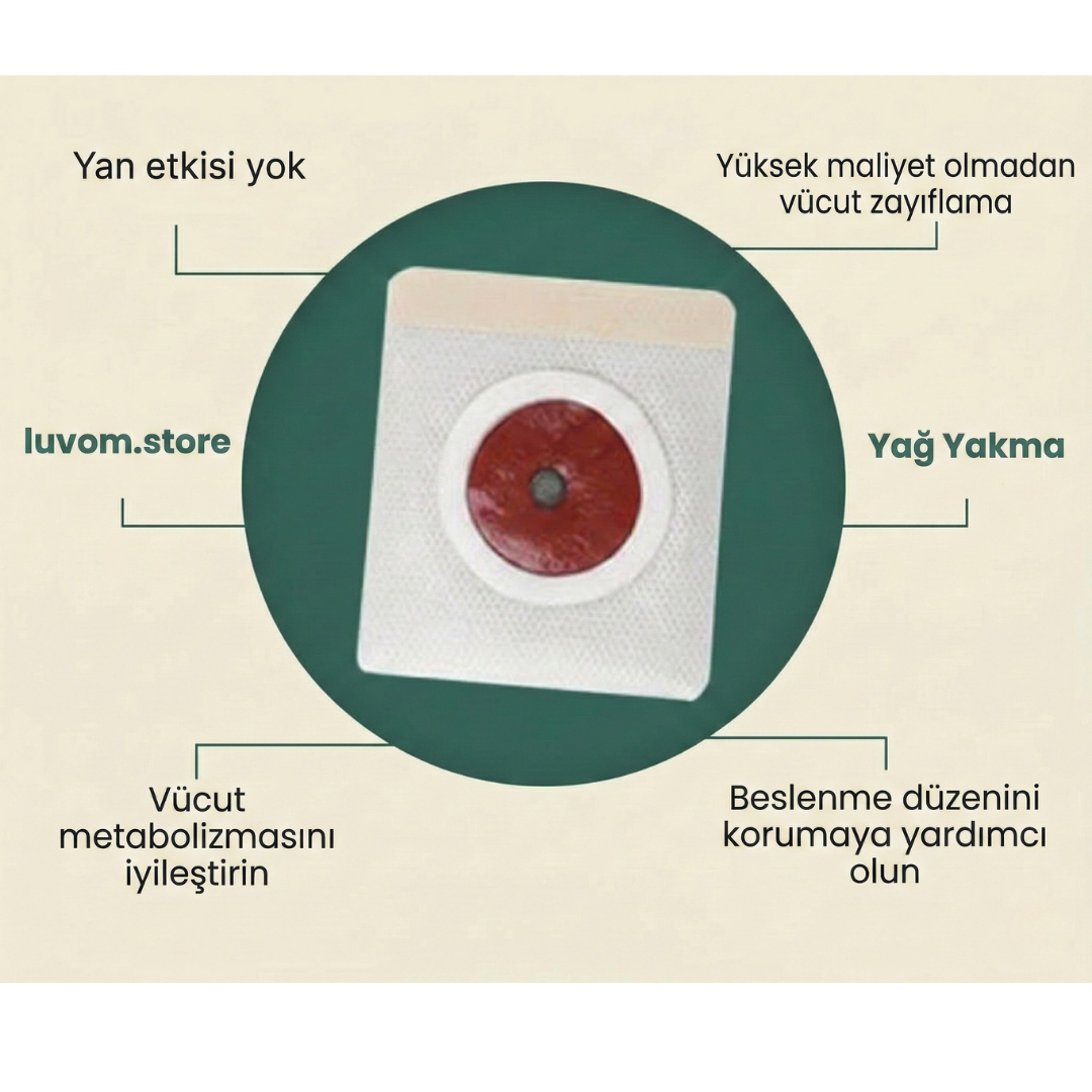 "Luvom Store" Göbek Yağı Eritme Bandı